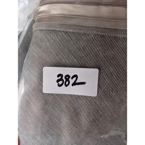 VTG Y2K Limited Gray Pleated Flared Mesh Ruffle Lined Silk Trim Skirt Size 10 - Picture 11 of 11